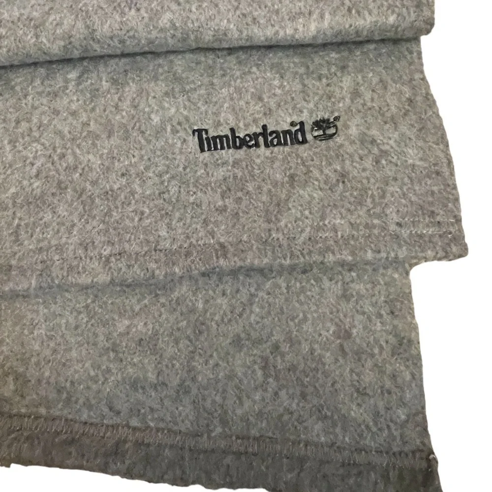 NWOT Timberland fuzzy soft gray winter scarf